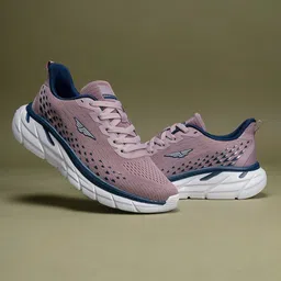 Red Tape Women Purple Mesh Walking Shoes-image-85
