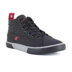 Sparx Men Textured Lace-Up Shoes-image-36