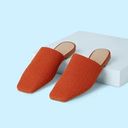 Forever Glam by Pantaloons Square Toe Mules-54