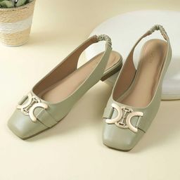 Mochi Women Ballerinas with Backstrap-image-56