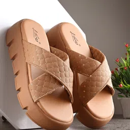 knoos Embellished Open Toe Flats-17