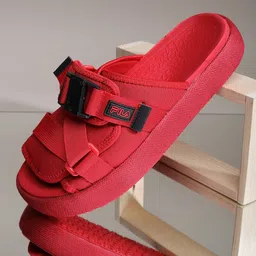 FILA Men Red Sliders-55