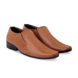 Bxxy Men Textured Formal Slip-On Shoes-image-53