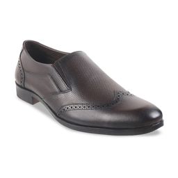 Metro Men Leather Slip-On Formal Loafers-image-59