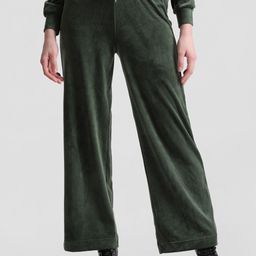 ONLY Women High Rise Plain Flared Parallel Trousers-image-98