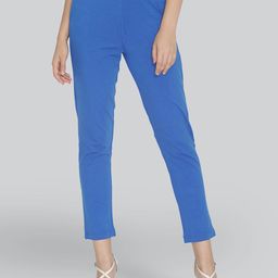LYRA Women Original Mid-Rise Cigarette Trousers-image-71