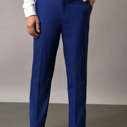 Hangup Men Original Fit Formal Trousers-image-96
