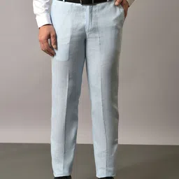 Hangup Men Original Regular Fit Mid-Rise Formal Trousers-image-75