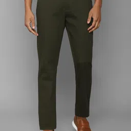 Allen Solly Men Cotton Solid Trousers-picture-15