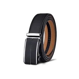 CONTACTS Men Black Leather Belt-image-95