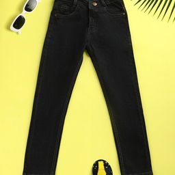 V-Mart Boys Clean Look Mid-Rise Regular Fit Cotton Jeans-image-43
