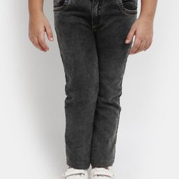V-Mart Girls Mid-Rise Light Fade Cotton Jeans-image-63