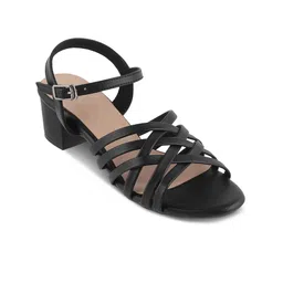 Tresmode Crossem Strappy Block Heels-1