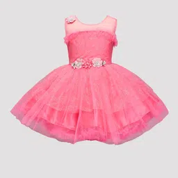 The Magic Wand Girl Embellished Sleeveless Fit & Flare Dress-picture-11