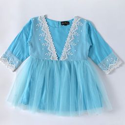 Bella Moda Embellished Satin Fit & Flare Dress-picture-43