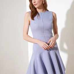 Trendyol Sleeveless Fit & Flare Dress-picture-8