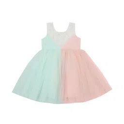 MeeMee Net Fit & Flare Dress-image-2
