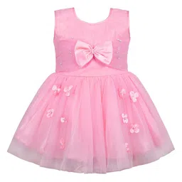 Wish Karo Girls Net Fit & Flare Dress-picture-18