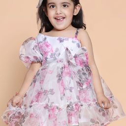 BAESD Girls Floral Printed Fit & Flare Dress-picture-32