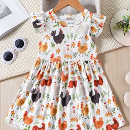 INCLUD Floral Print Fit & Flare Dress-image-78