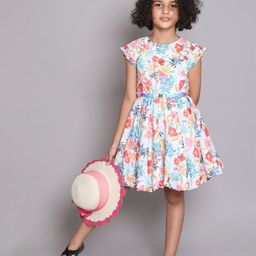 The Magic Wand Floral Printed Fit & Flare Dress-46