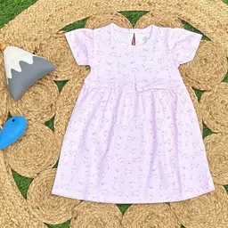 The Mom Store Print Fit & Flare Dress-55