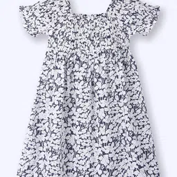Beebay Floral Print Peasant Dress-image-77