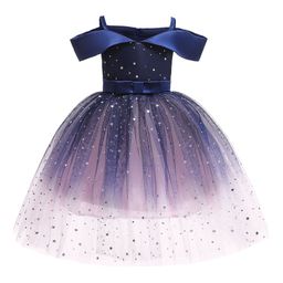 StyleCast Girls Blue Embellished Balloon Party Dress-image-10