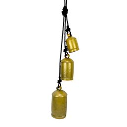 Hind Decor Gold-Toned Metallic Christmas Hanging-image-8
