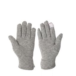 FabSeasons Women Grey Solid Gloves-image-5