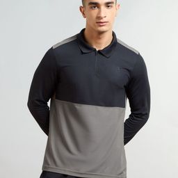 Technosport Men Colourblocked Antimicrobial Slim Fit Sports T-shirt-picture-30
