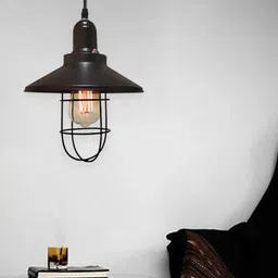 Homesake Black & Brown Contemporary Ceiling Lamp-43