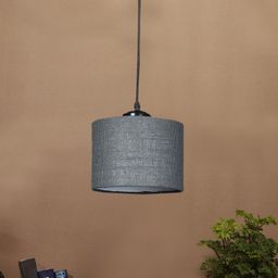Devansh Grey Textured Table Lamps-58