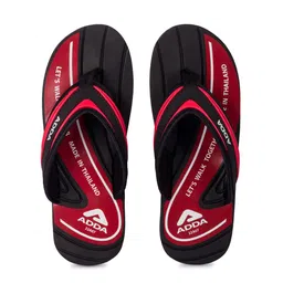 Adda Men T-Straps Printed Rubber Thong Flip-Flops-image-93