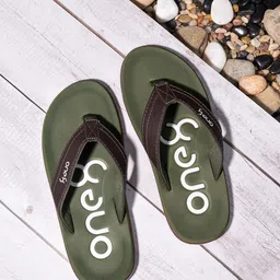One8 Men Anti-Skid Rubber Sole Comfort Footbed Water Resistant Flip-Flops-picture-15