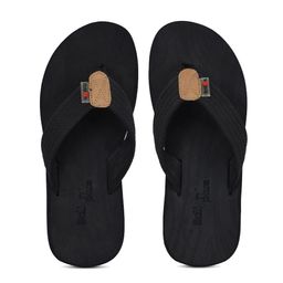 Action Plus Men Black & Brown Thong Flip-Flops-46