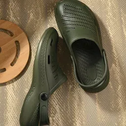 AfroJack Men Self Design Croslite Clogs-picture-1
