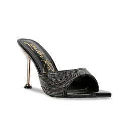 London Rag Embellished Open Toe Stiletto Heels-13