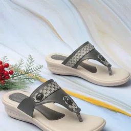 ICONICS Embellished Comfort Heels-48