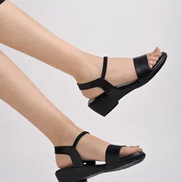 Shoetopia Open Toe Backstrap Comfort Heels-56