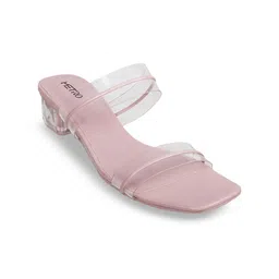 Metro Open Toe Block Heels-15