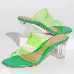 Inc 5 Open Toe Blocked Heels-36