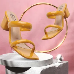 Denill Open Toe Block Heels-28