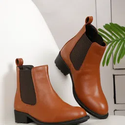 Bruno Manetti Women Mid-Top Chelsea Boots-31