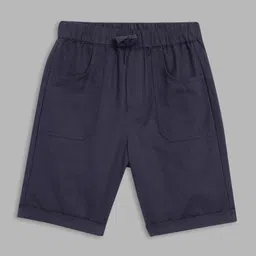 Blue Giraffe Boys Navy Blue Shorts-picture-11