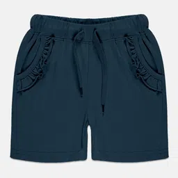 KiddoPanti Girls Pure Cotton Mid-Rise Shorts-image-82