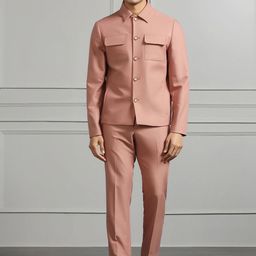 Blackberrys Peaked Lapel Single-Breasted Slim Fit Two-Piece Suits-image-21