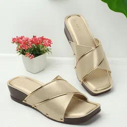 ICONICS Embellished Open Toe Wedge Heels-picture-39