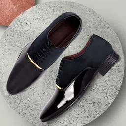 aadi Men Black Solid  Formal Derbys-image-84
