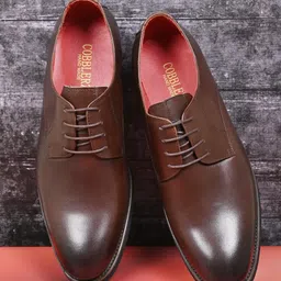 Cobblerz Men Leather Formal Derbys-picture-11